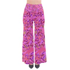 Bright Pink Confetti Storm Pants by KirstenStar