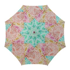 A Rose Is A Rose Golf Umbrellas by hennigdesign