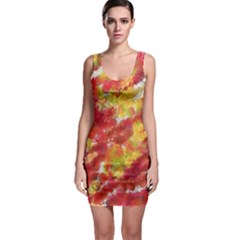 Colorful Splatters                                      Bodycon Dress by LalyLauraFLM