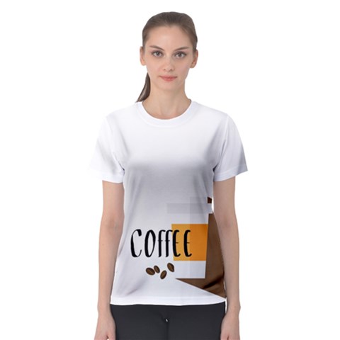 Coffee Women s Sport Mesh Tee by Contest2305378