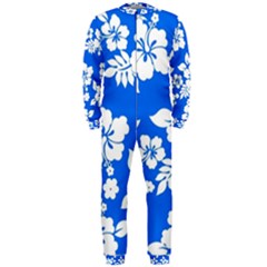 Blue Hawaiian Onepiece Jumpsuit (men) 