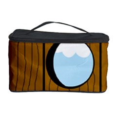 Over The Fence  Cosmetic Storage Case by Valentinaart