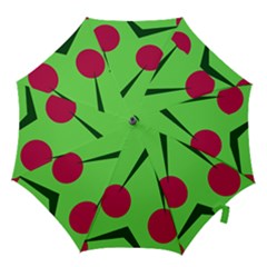 Cherries  Hook Handle Umbrellas (medium) by Valentinaart