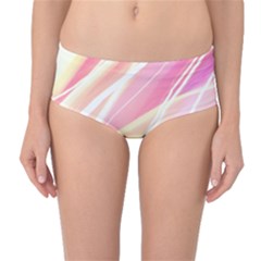 Light Fun Mid-waist Bikini Bottoms by tsartswashington
