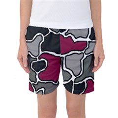 Decorative Abstraction Women s Basketball Shorts by Valentinaart