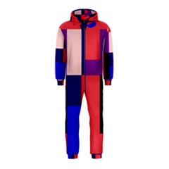 Colorful Abstraction Hooded Jumpsuit (kids)