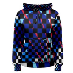 Blue Abstraction Women s Pullover Hoodie by Valentinaart