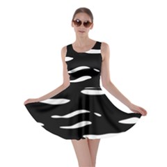 Black And White Skater Dress by Valentinaart