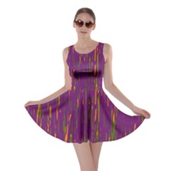 Purple Pattern Skater Dress by Valentinaart