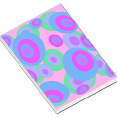 Pink Pattern Large Memo Pads by Valentinaart