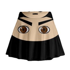 Ninja Mini Flare Skirt by Valentinaart