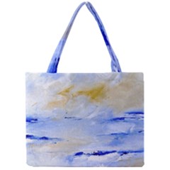 Sea Sky Print  Mini Tote Bag by artistpixi