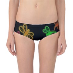 Neon Dragonflies Classic Bikini Bottoms by Valentinaart