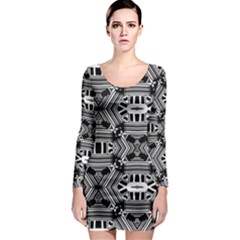 Cyber Celect Long Sleeve Bodycon Dress by MRTACPANS