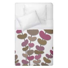 Magenta Decorative Plant Duvet Cover Single Side (single Size) by Valentinaart