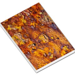 Rusted Metal Surface Large Memo Pads by igorsin