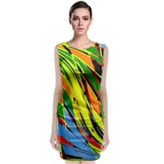 Jungle Classic Sleeveless Midi Dress by Valentinaart