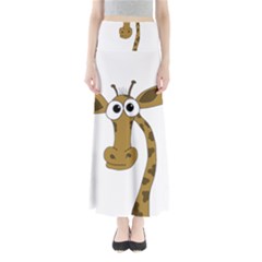 Giraffe  Maxi Skirts by Valentinaart
