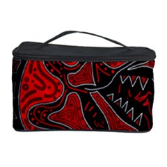 Red Dragon Cosmetic Storage Case by Valentinaart