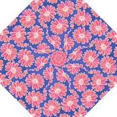 Pink Daisy Pattern Folding Umbrellas by DanaeStudio