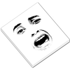 Scared Woman Expression Small Memo Pads