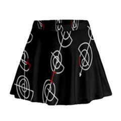 Direction Mini Flare Skirt by Valentinaart