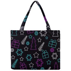 Creative Xmas Pattern Mini Tote Bag by Valentinaart