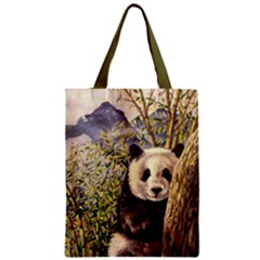 Panda Classic Tote Bag by ArtByThree