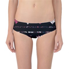 Elegant Harts Pattern Classic Bikini Bottoms by Valentinaart