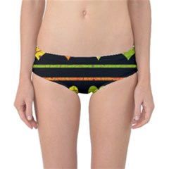 Colorful Harts Pattern Classic Bikini Bottoms by Valentinaart