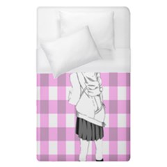 Cute Anime Girl Duvet Cover (single Size) by Brittlevirginclothing
