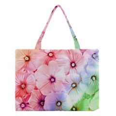 Rainbow Flower Medium Tote Bag by Brittlevirginclothing
