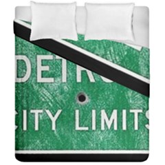 Detroit City Limits Duvet Cover Double Side (california King Size) by DetroitCityLimits
