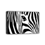 Animal Cute Pattern Art Zebra Mini Canvas 6  x 4 