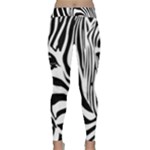 Animal Cute Pattern Art Zebra Classic Yoga Leggings