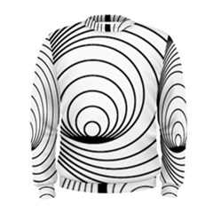 Spiral Eddy Route Symbol Bent Men s Sweatshirt by Amaryn4rt