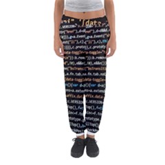Close Up Code Coding Computer Women s Jogger Sweatpants by Amaryn4rt