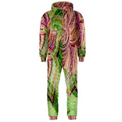 Colorful Design Acrylic Hooded Jumpsuit (men)  by Amaryn4rt