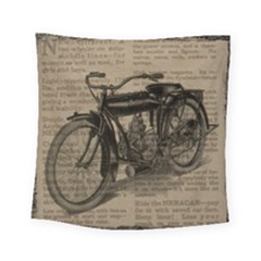 Vintage Collage Motorcycle Indian Square Tapestry (small) by Amaryn4rt