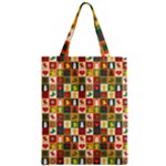Pattern Christmas Patterns Zipper Classic Tote Bag