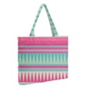 gorgeous colorful pink bohemian  Medium Zipper Tote Bag View2