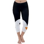 Cute pinguin Capri Winter Leggings 