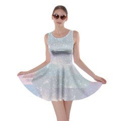 Pastel Colored Crystal Skater Dress by Brittlevirginclothing