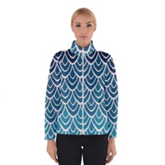 Blue Scale  Winterwear by Brittlevirginclothing