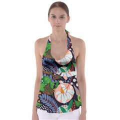 Japanese Inspired  Babydoll Tankini Top by Brittlevirginclothing