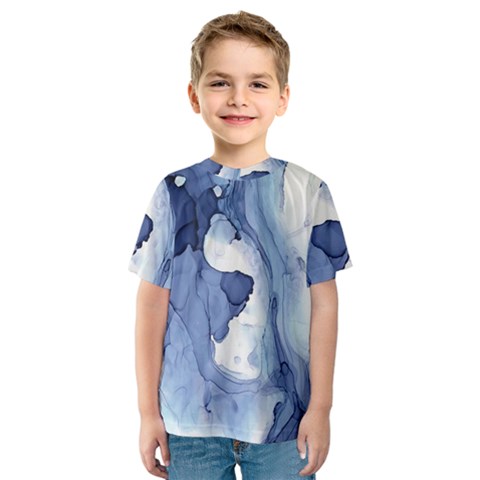 Paint In Water Kids  Sport Mesh Tee by Brittlevirginclothing
