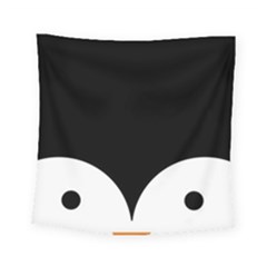 Cute Pinguin Square Tapestry (small) by Brittlevirginclothing