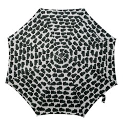 Black Cat Hook Handle Umbrellas (medium) by Brittlevirginclothing