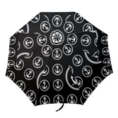 Anchor Pattern Folding Umbrellas by Amaryn4rt