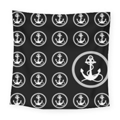 Anchor Pattern Square Tapestry (large) by Amaryn4rt
